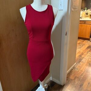 Chocolate - Red Envelope Sleeveless Dress - Size XS